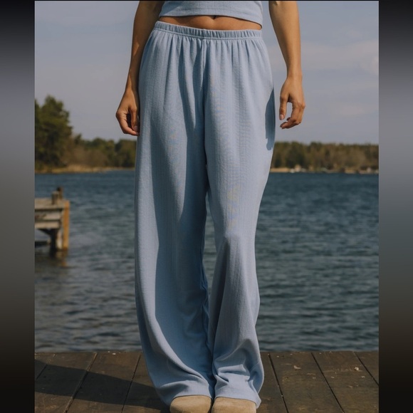 Daily Drills Pants - ✨ NWT DAILY DRILLS Pointelle Pants - Mist (XS/S) ✨